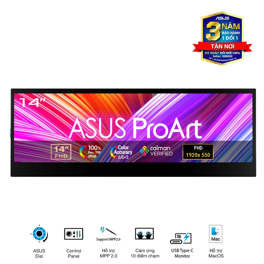 Màn hình ASUS PA147CDV 14 inch IPS