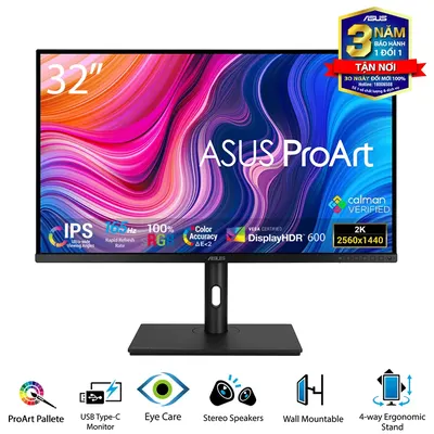 Màn hình ASUS PA328CGV 32 inch 2K 165Hz IPS
