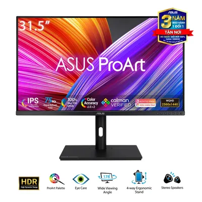 Màn hình ASUS PA328QV 31.5 inch 2K 75Hz IPS