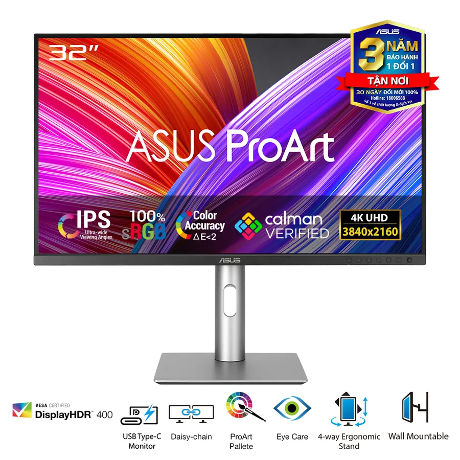 Màn hình ASUS PA329CRV 32 inch 4K IPS