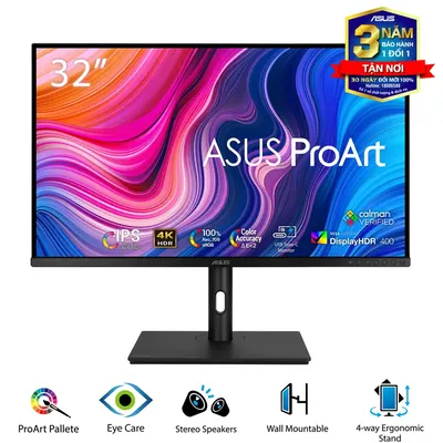 Màn hình ASUS PA329CV 32 inch 4K IPS