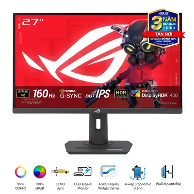 Màn hình ASUS ROG STRIX XG27UCS 27 inch 4K 160Hz Fast IPS