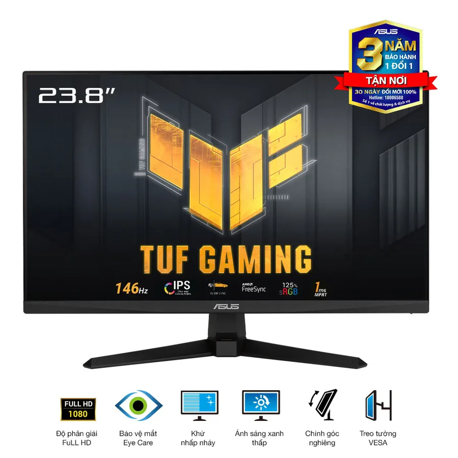 Màn hình ASUS TUF GAMING VG249QE5A 23.8 inch FHD 146Hz IPS