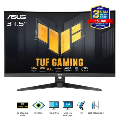 Màn hình ASUS TUF GAMING VG32WQ3B 31.5 inch 2K 180Hz
