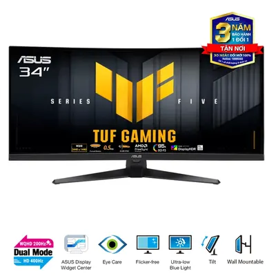 Màn hình ASUS TUF GAMING VG34WQ5A 34 inch 2K 200Hz VA