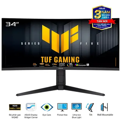 Màn hình ASUS TUF GAMING VG34WQML5A 34 inch 2K 250Hz VA