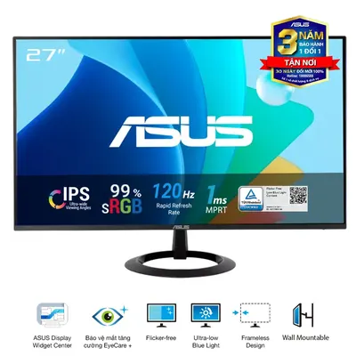 Màn hình ASUS VZ279HG 27 inch FHD 120Hz IPS