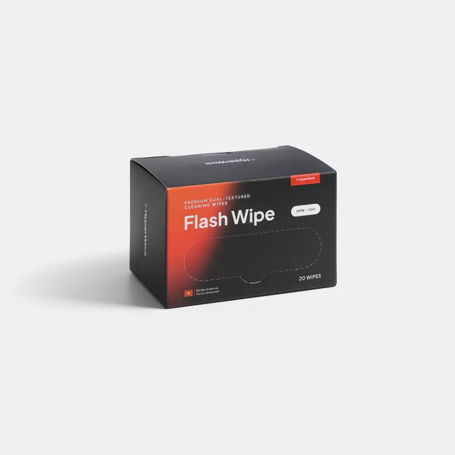 Khăn làm sạch nhanh HyperWork Flash Wipe
